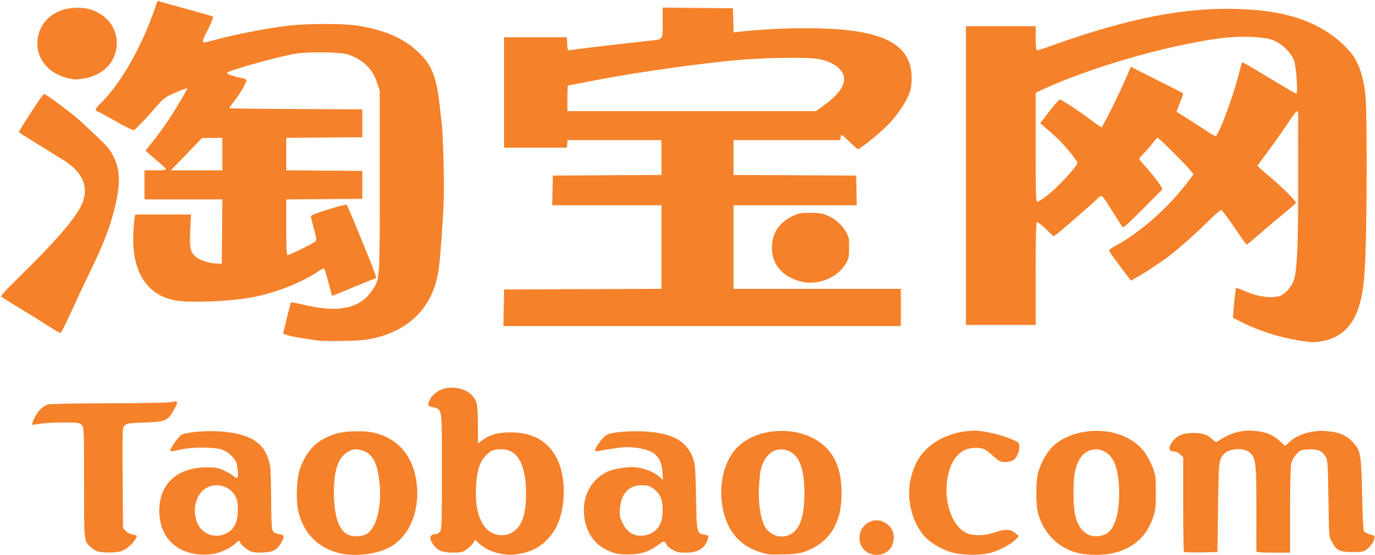 Open - Taobao Logo (2000x809), Png Download