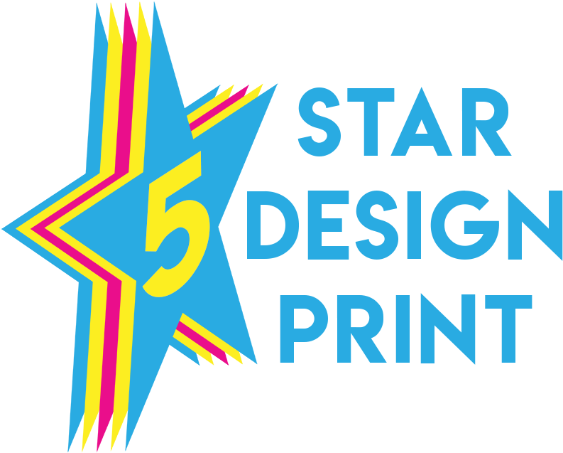 5 Star Design Print - Design (856x743), Png Download
