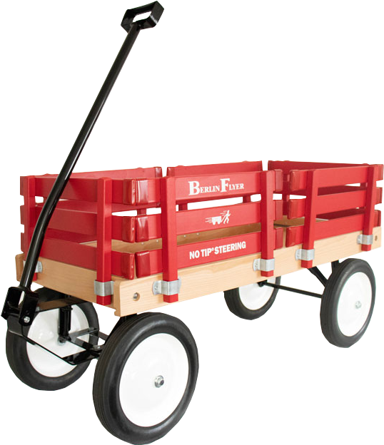 Berlin Flyer Wagon - Toy Wagon (712x712), Png Download