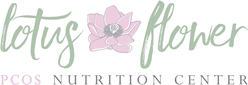 Logo Lotus Flower Pcos Nutrition Center - My Help Comes From The Lord In Pink And Black Travel (1086x425), Png Download