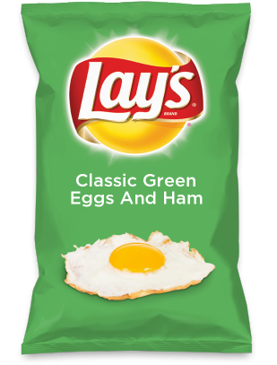 Wouldn't Classic Green Eggs And Ham Be Yummy As A Chip - Murdoc Is A Pickle (308x423), Png Download