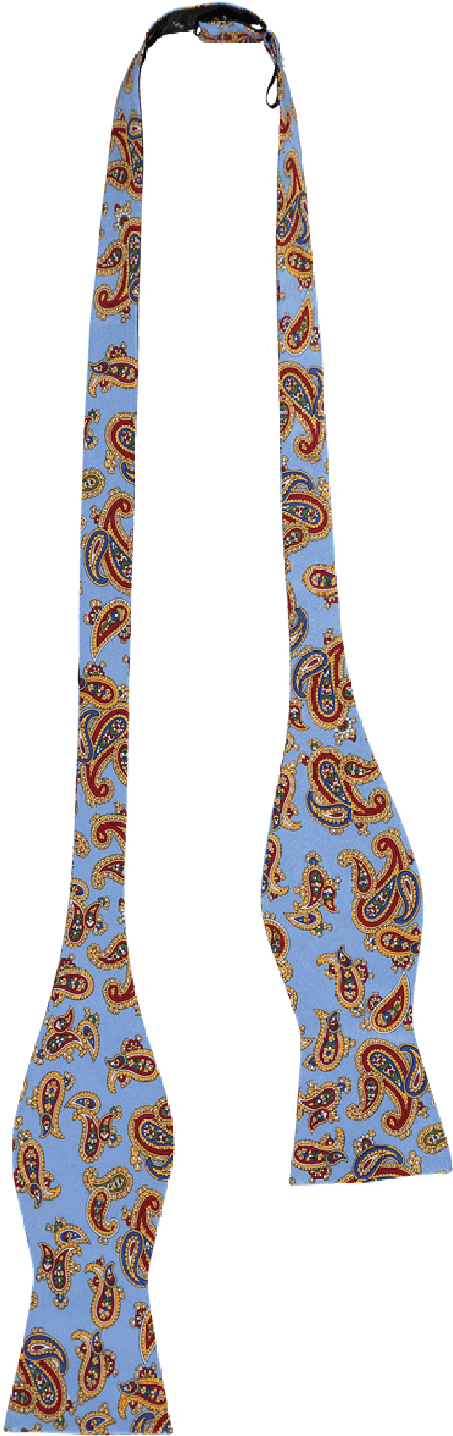 Bow Tie Silk Blue Paisley - Shoulder Bag (2128x2128), Png Download