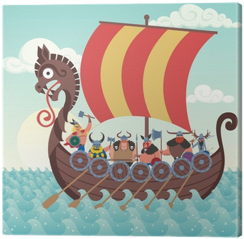 Nordic Viking Ship Sails (400x400), Png Download