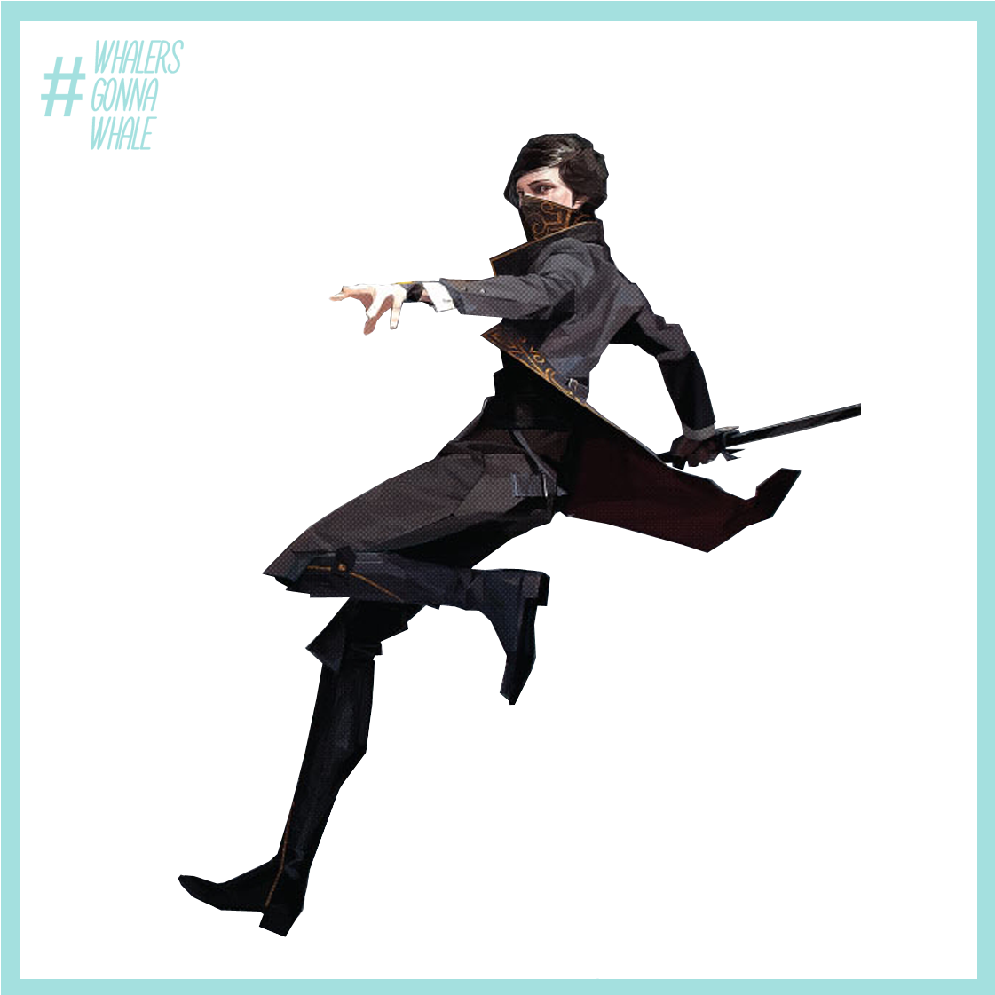 Transparent Emily Kaldwin And Corvo Attano For All - Emily Kaldwin Character Concept Art (1149x1149), Png Download