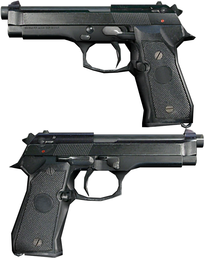Beretta - Max Payne 2: The Fall Of Max Payne (1536x1126), Png Download