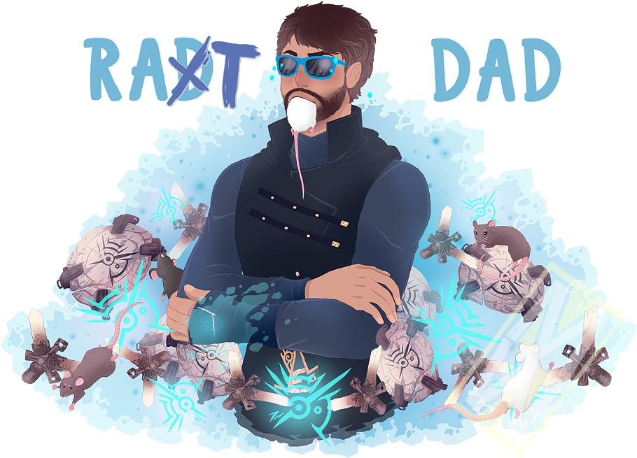 Rat Dadart - Dishonored (920x671), Png Download