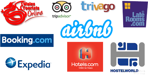 Connect To The World's Leading Booking Sites - Booking Airbnb Tripadvisor (640x323), Png Download