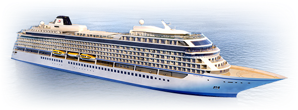 Cruise Ship Png Transparent Image - Transparent Background Ship Clipart (600x238), Png Download