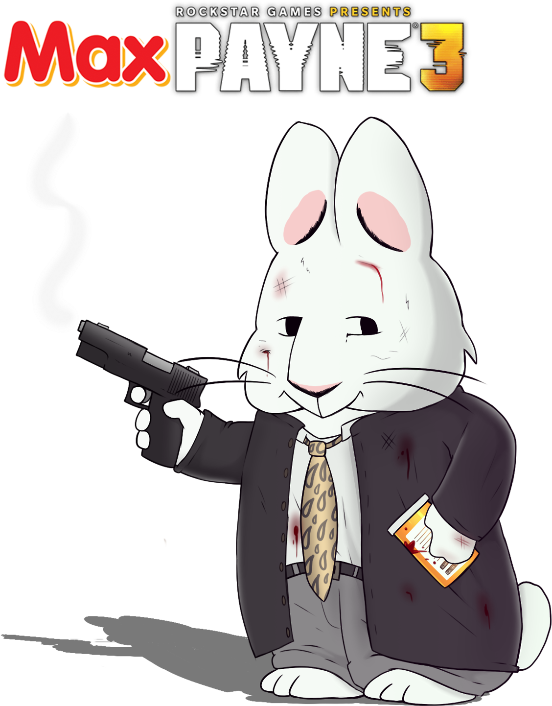Max Payne Max Payne 3 Rockstar Games Max And Ruby Fanart - Max Payne (1280x1678), Png Download