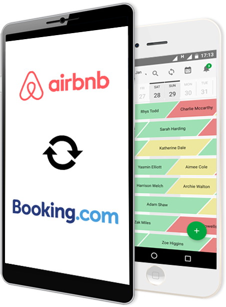 Synchronisation With Booking - Property Management System (465x621), Png Download