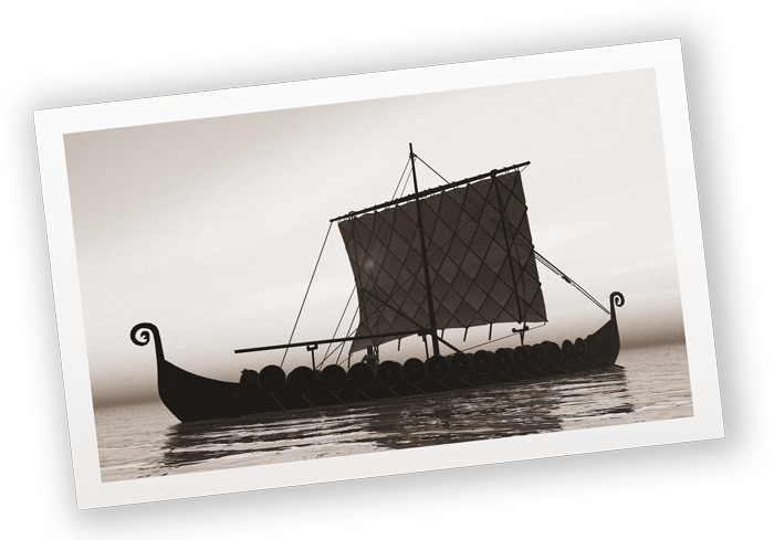 Picture Longship - Viking Ships (700x489), Png Download