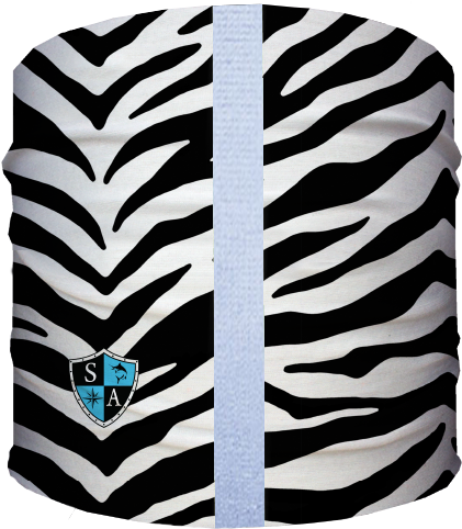 Zebra-stripes - Garment Bag (596x595), Png Download