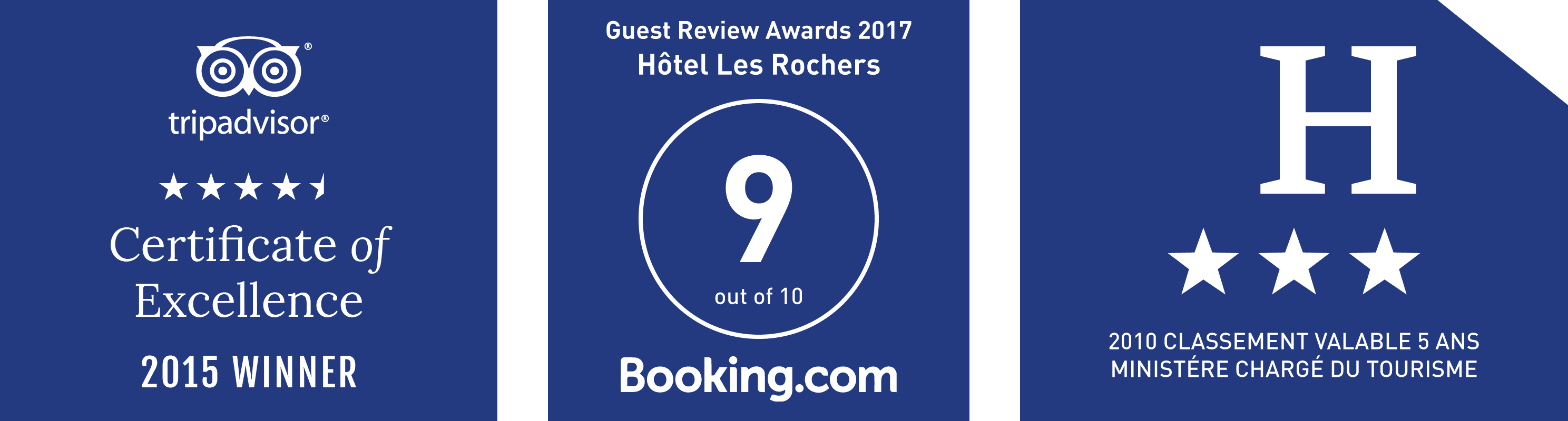 Hôtel Les Rochers Ratings - Hotel (2976x800), Png Download