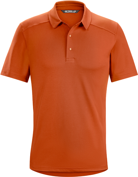Chilco Polo Shirt Ss Men's Rooibos - Polo Shirt (450x625), Png Download