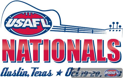 Nationals Logo, Hotel And More - United States Australian Football League (500x322), Png Download