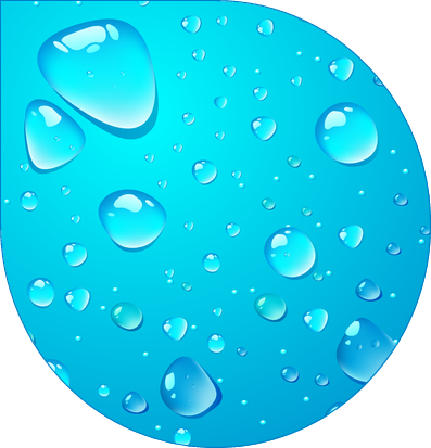 Water Watersplash Waterdrops Raindrops Rain Splash - Samsung Galaxy S6 Wallet Case - Blue Water Drops (397x413), Png Download