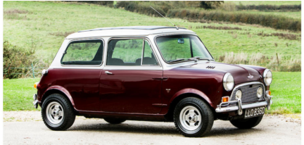 Ringo Starr's 1966 Mini Cooper S Was Purchased Like - Paul Mccartney Mini (620x205), Png Download