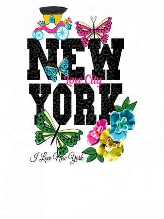 I Love New York - Dress (450x450), Png Download