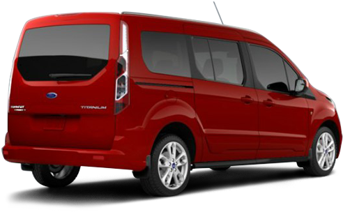 2018 Ford Transit Connect Titanium Wagon - Ford (640x390), Png Download
