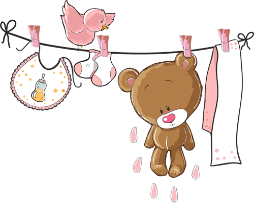 Stickers For Kids - Oso Vinilos Infantiles (500x401), Png Download