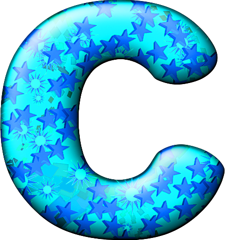 Cool Letter B Png Download - Single Alphabet Letters C (443x474), Png Download
