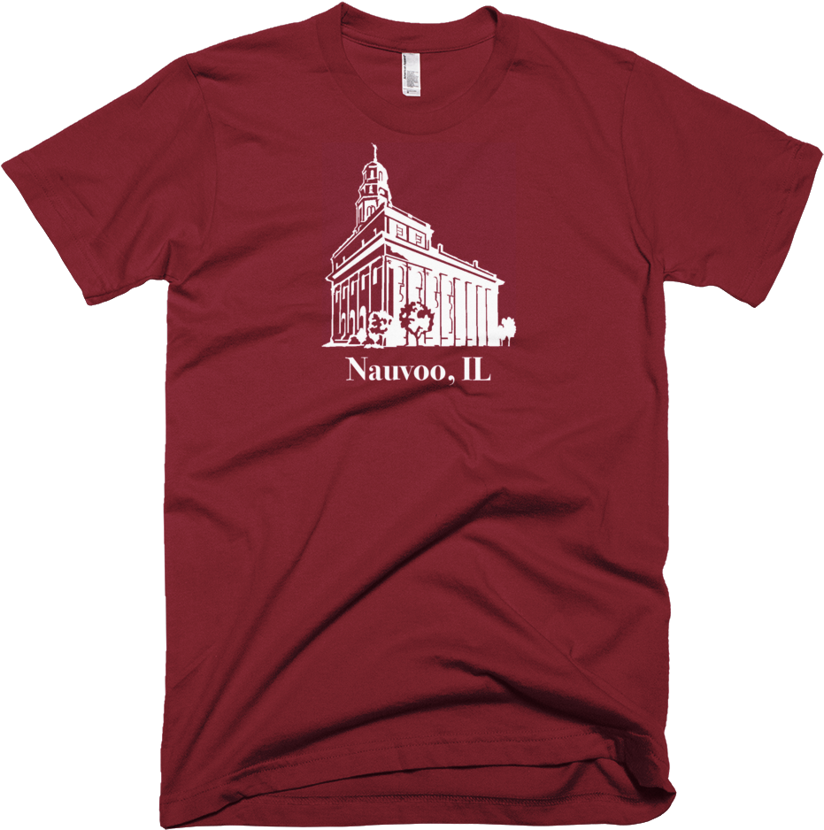 Nauvoo, Il Lds Temple - T-shirt (1000x1000), Png Download