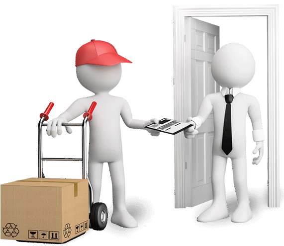 Servicio Puerta A Puerta - Door To Door Service Logo (570x609), Png Download