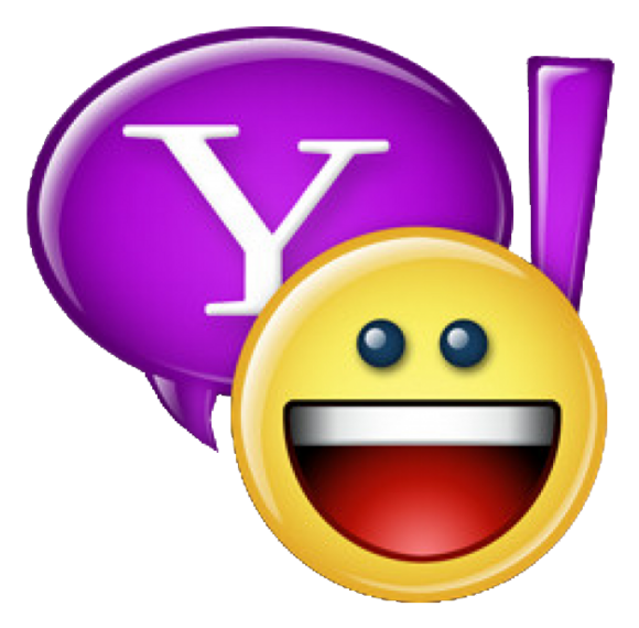 Yahoo Messenger - Yahoo Messenger Logo Png (600x600), Png Download