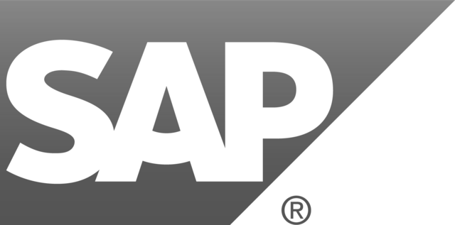 We Work With The Best Brands And Enterprises Across - Sap Logo Png (640x317), Png Download