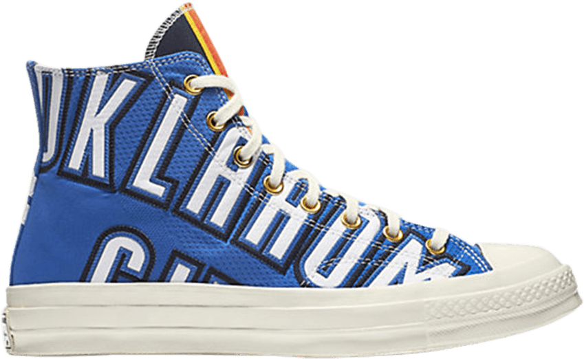 Chuck Taylor All Star High Premium 'oklahoma City Thunder' - Chuck Taylor All-stars (849x522), Png Download