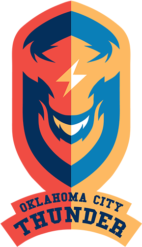 Oklahoma City Thunder (500x666), Png Download