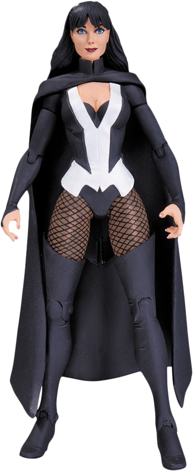 Dark Zatanna 7" Action Figure - Dc Collectibles Justice League Dark Action Figure Zatanna (383x935), Png Download