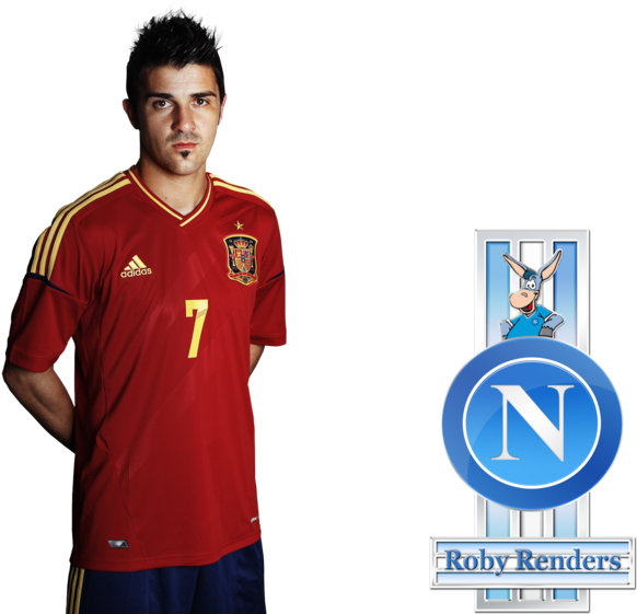 Download Png Image Report - David Villa Spain Png (900x606), Png Download