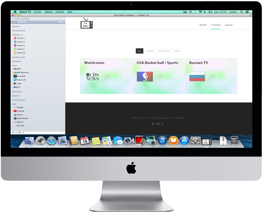 Watch Tv - Apple Imac - 27" Led - Core I5 3.1 Ghz - 4 Gb Ram - (930x758), Png Download