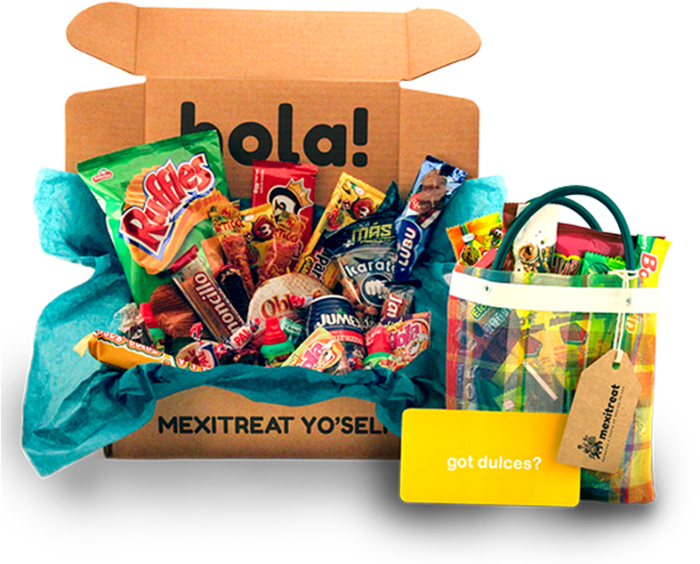Subscribe Now Give As A Gift - Mexican Candy Box (825x633), Png Download
