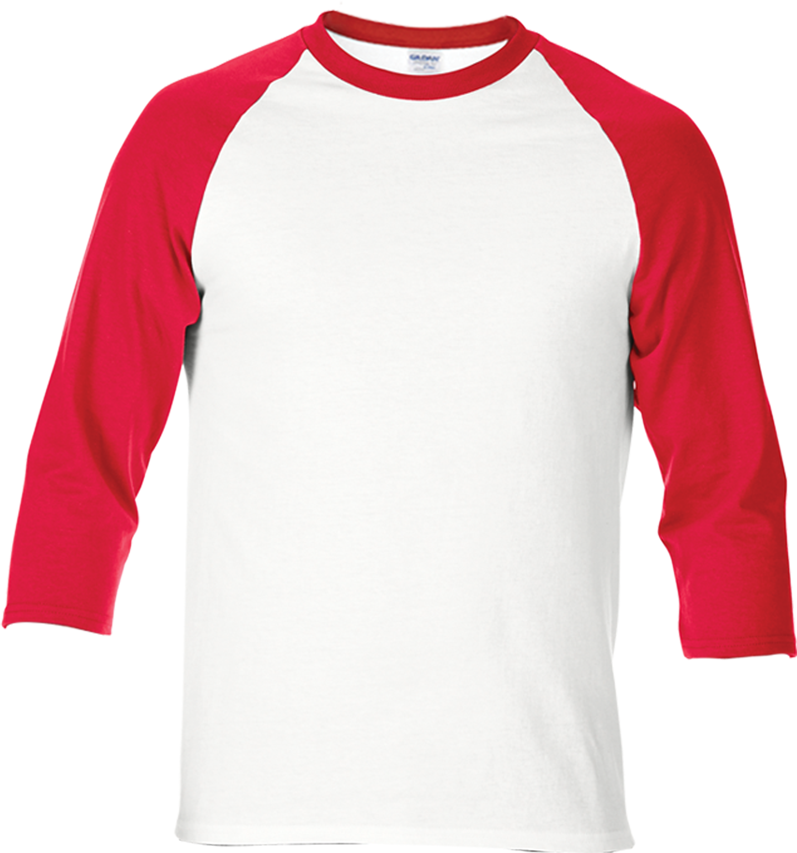 red white raglan