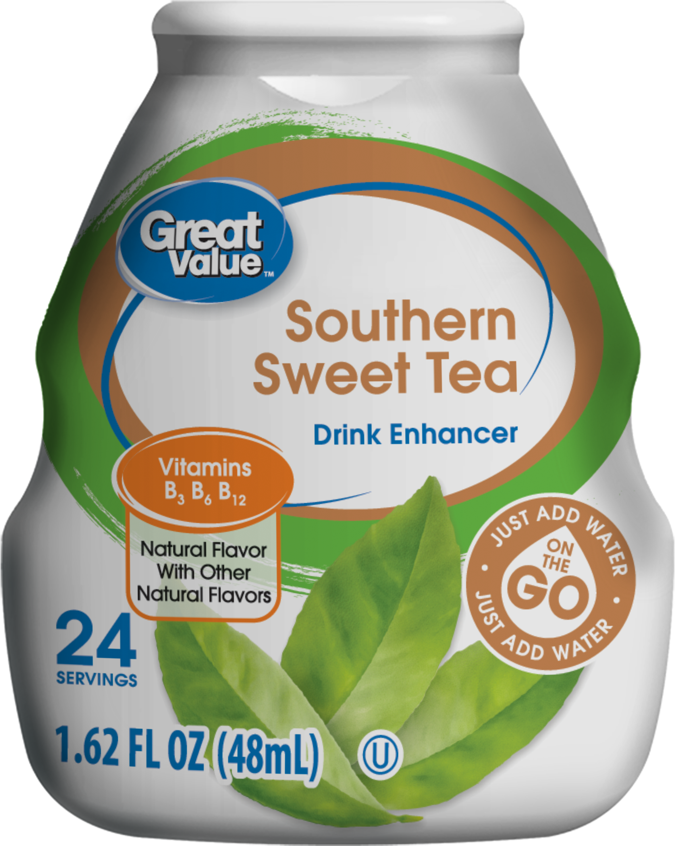Great Value Drink Mix, Southern Sweet Tea, - Great Value Simply Clear Strawberry Lemonade Liquid (3000x3600), Png Download