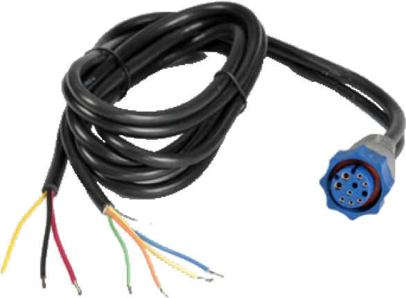 Power / Data Cable For Hds, Elite 5 Hdi, Elite 5m, - Lowrance Power Cable (600x600), Png Download