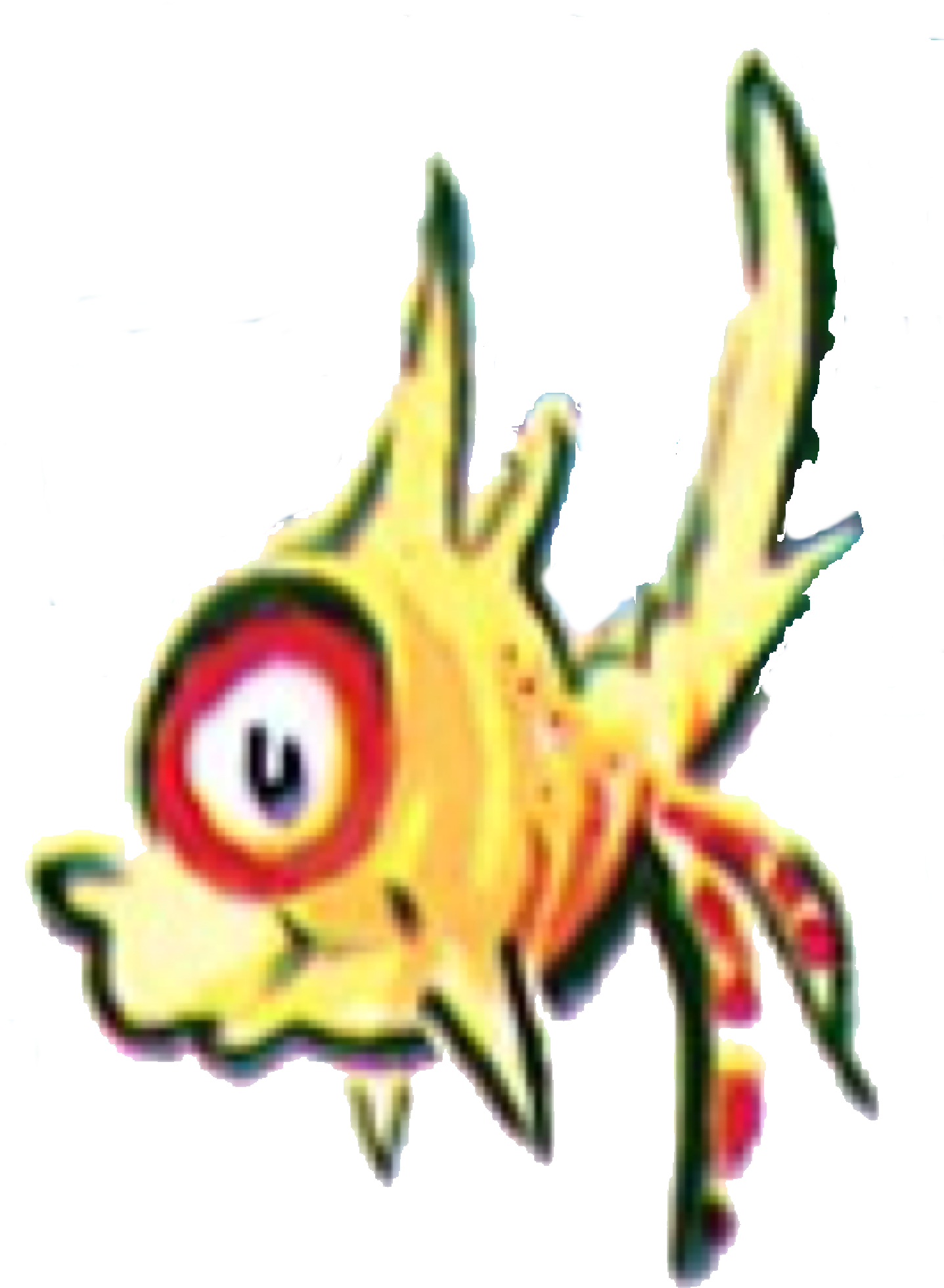 Short Fish - Png - Cartoon (1451x2048), Png Download