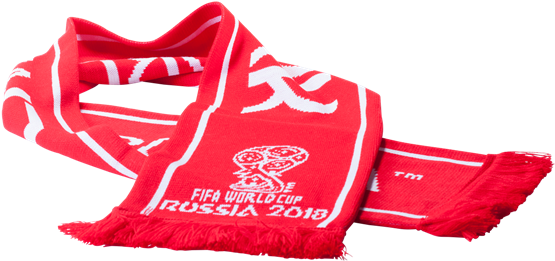 2018 Fifa World Cup Russia Denmark Scarf - 2018 World Cup (600x600), Png Download