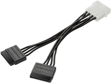 Hp 4pin To Dual Sata Power Adapter Cable - Hp 4pin To Dual Sata Power Adapter Cable T1p61aa (474x356), Png Download