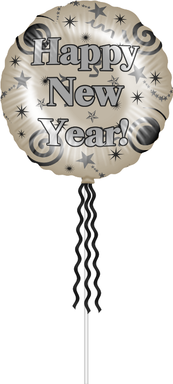 New Year 2016 - Balloon (400x800), Png Download