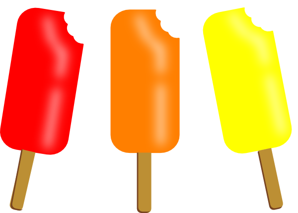 Popsicle Clipart Transparent - Popsicle Clipart Png (600x429), Png Download