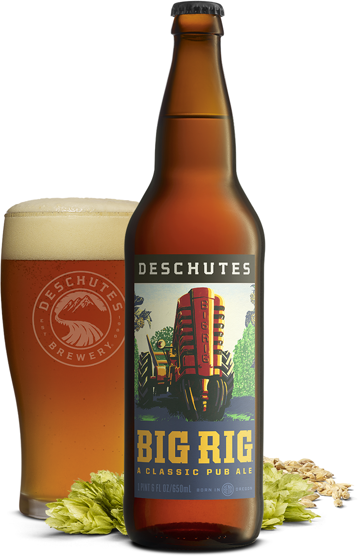 Deschutes Brewery Big Rig (840x1300), Png Download