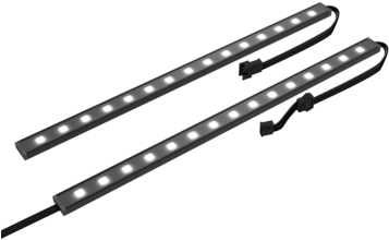 Card F7c024a451fc0f99 - Nzxt Hue 2 Underglow Computer Case Light Kit Hardware/electronic (360x360), Png Download