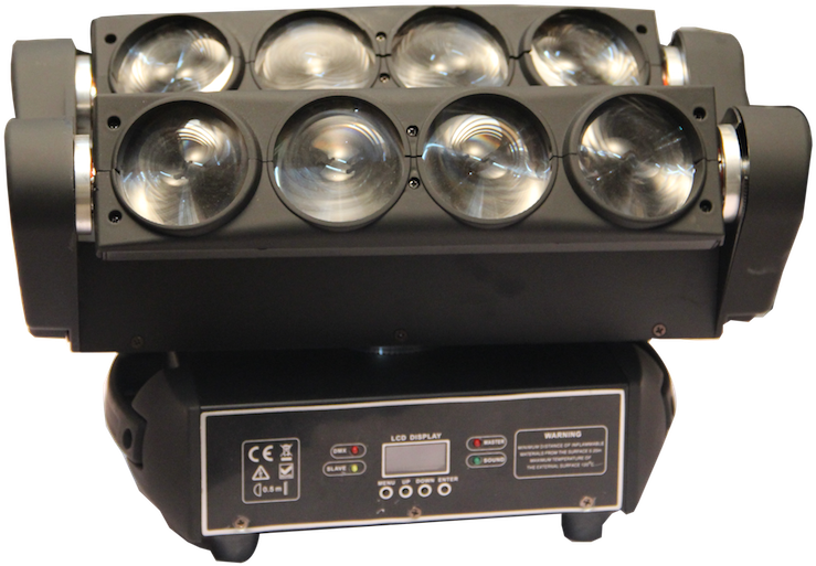 Led Spider Moving Light - Electronics (1037x691), Png Download