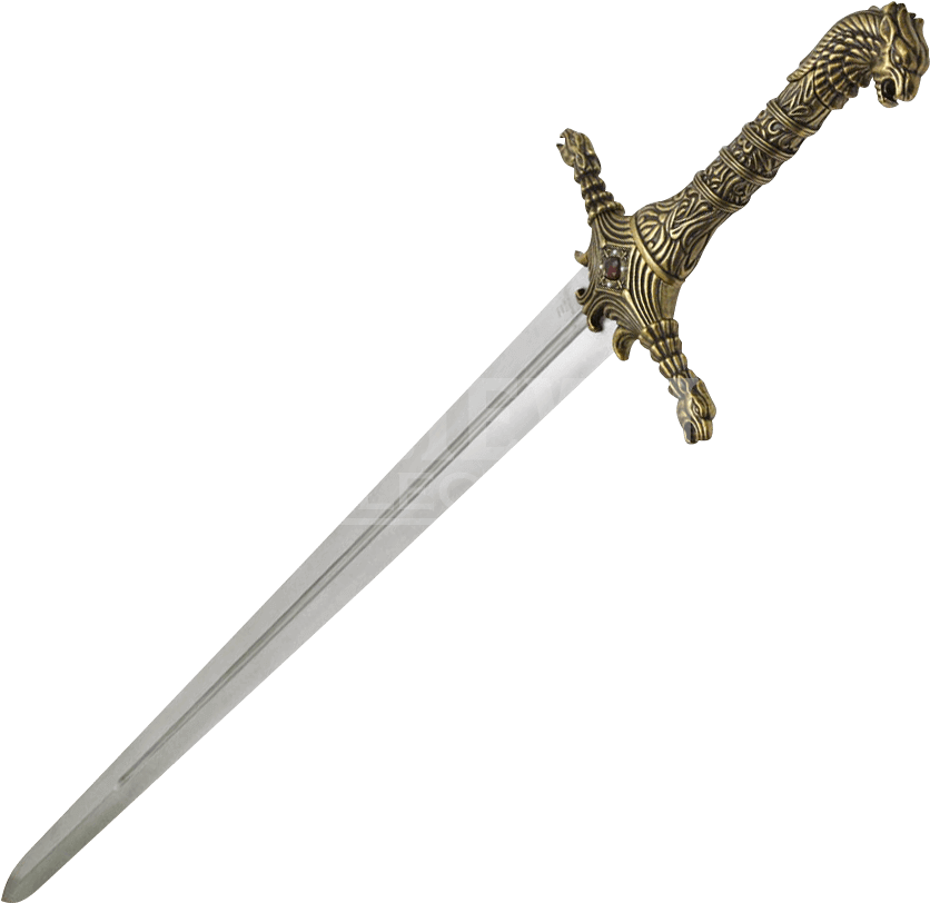 Item - Black And Gold Sword (835x835), Png Download