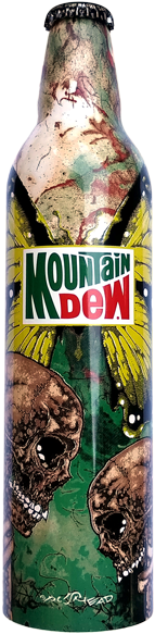 Chase Bottle - Mountain Dew (800x600), Png Download