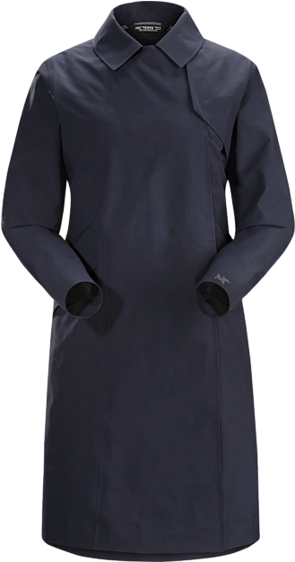 Nila Trench Coat Women's Kingfisher - Trench Coat (450x625), Png Download