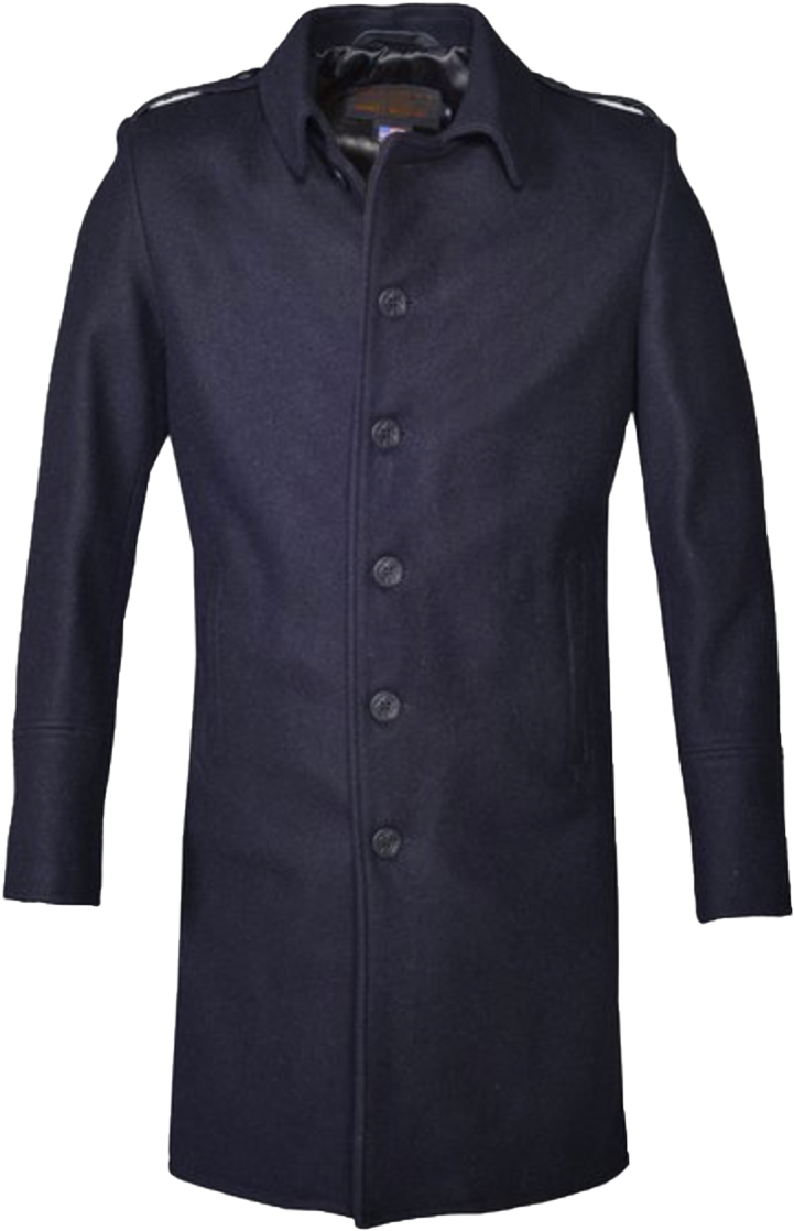 C729ne Wool Officer's Trenchcoat - Schott Wool Officer Trenchcoat (1024x1280), Png Download